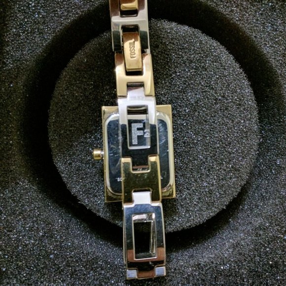 F2 Watch Two Tone Silver Gold Beauty Parlor - Picture 5 of 9